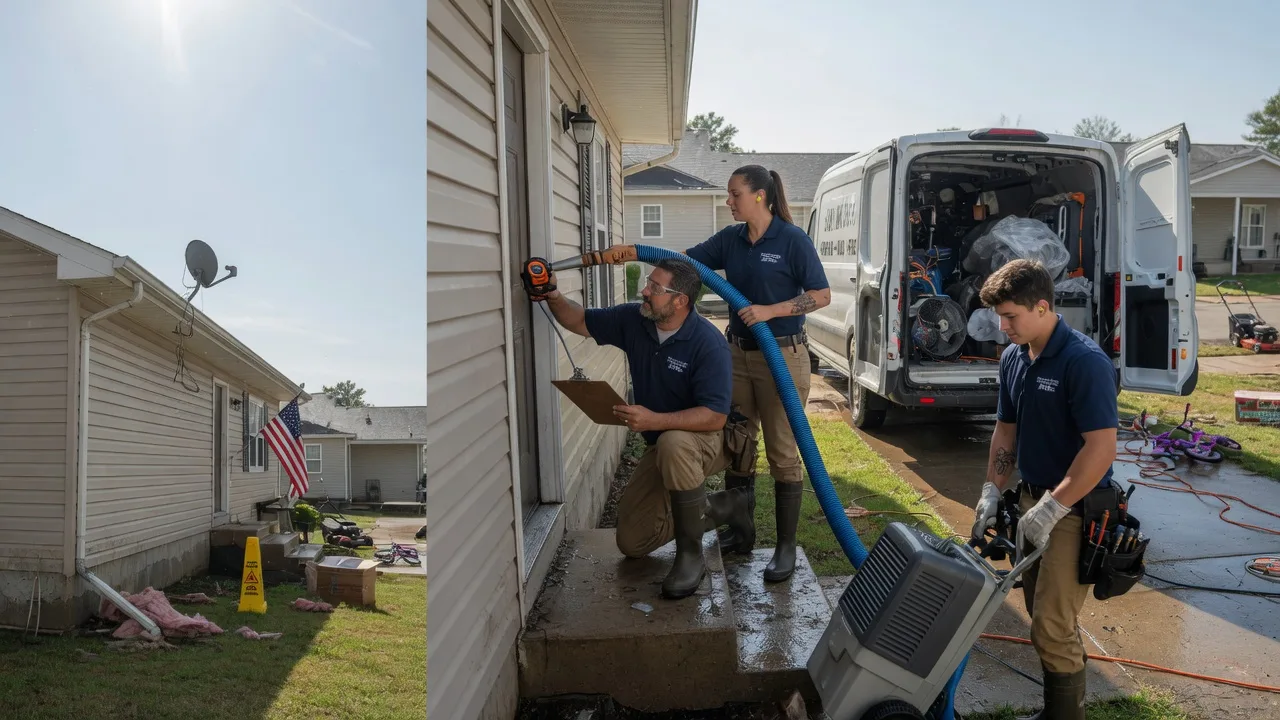 Ceiling Water Damage Restoration in Bates City, MO near me
